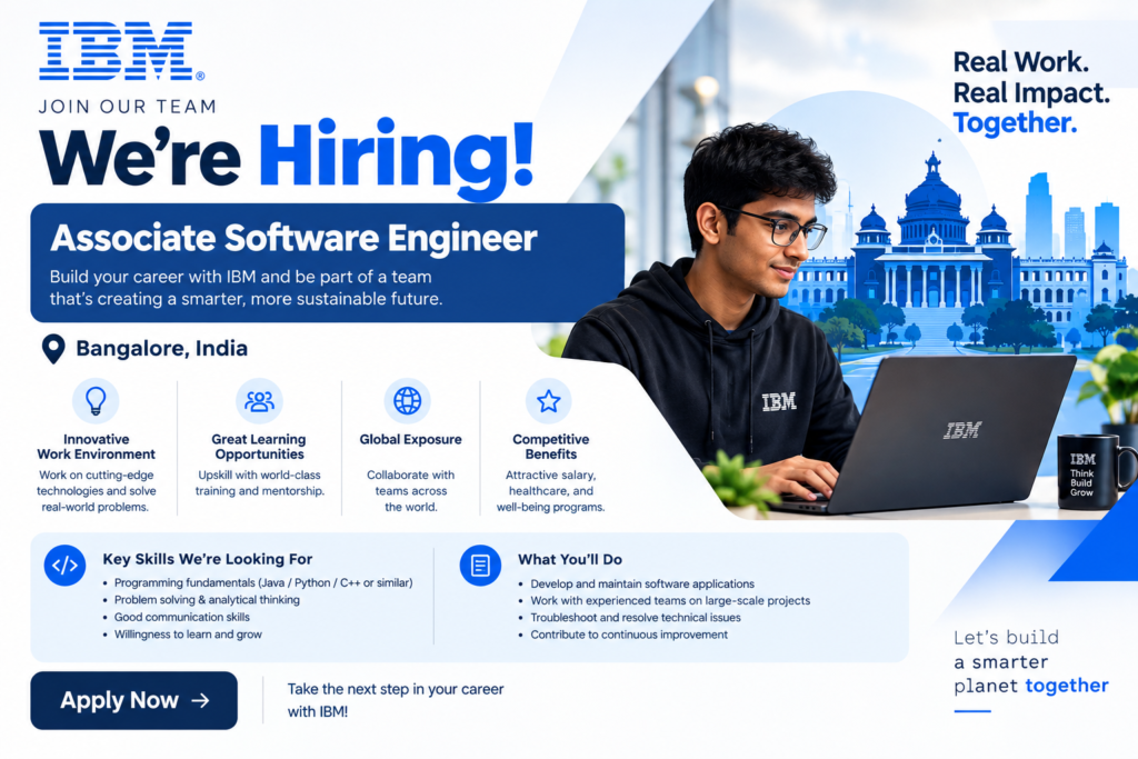 IBM Associate Software Engineer Bangalore