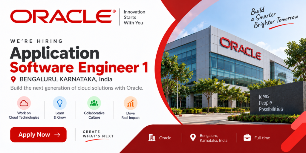 Oracle Application Software Engineer 1