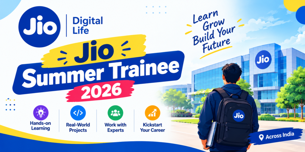Jio Summer Trainee 2026